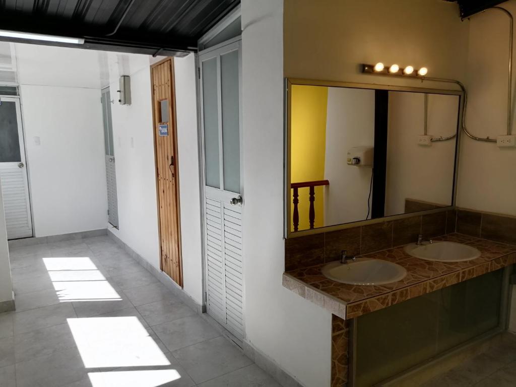 Koupelna v ubytování Hostal & Spa Casa Real