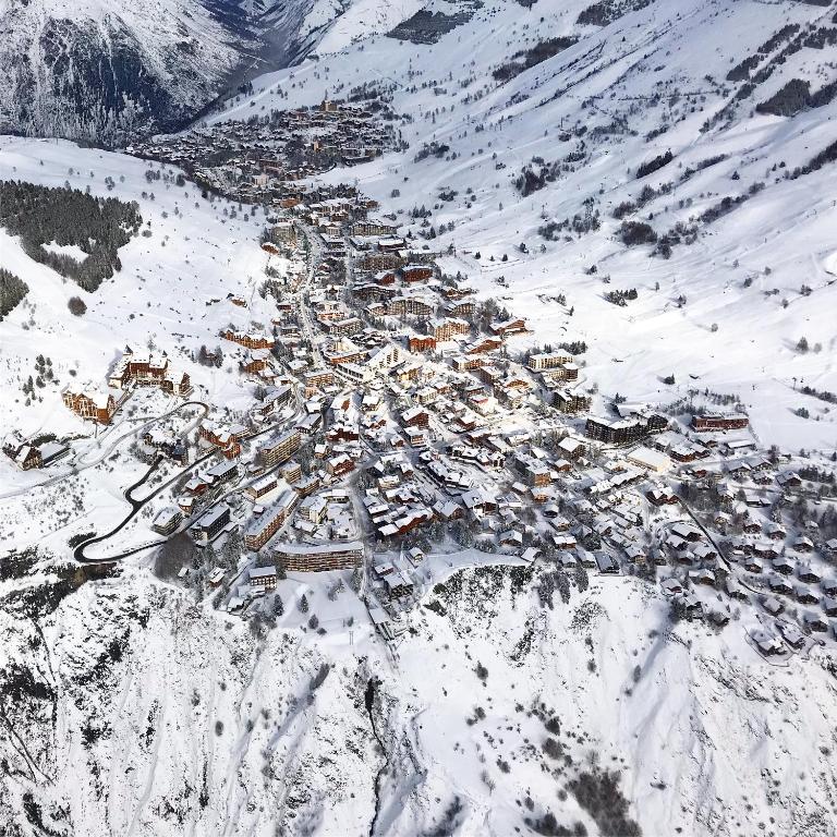 L'Écrin Alpin - somptueux 4 pièces NEUF cœur station v zimě
