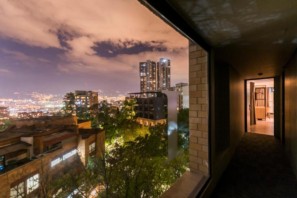 Nespecifikovaný výhled na destinaci Medellín nebo výhled na město při pohledu z hotelu
