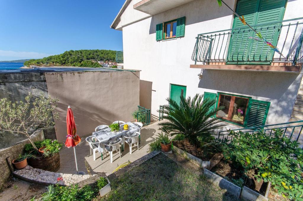 Balkón alebo terasa v ubytovaní Apartments Moloco