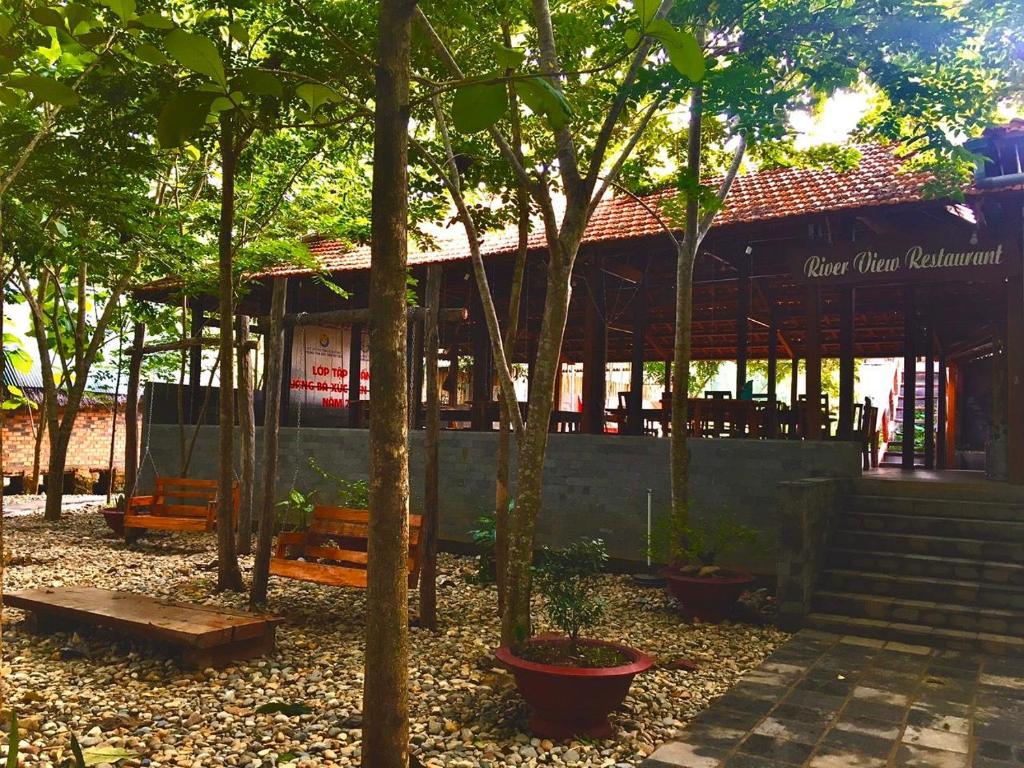 Zahrada ubytování Green Bamboo Lodge Resort