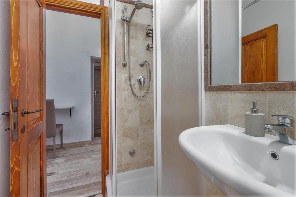 A bathroom at B&B Maremma's dream