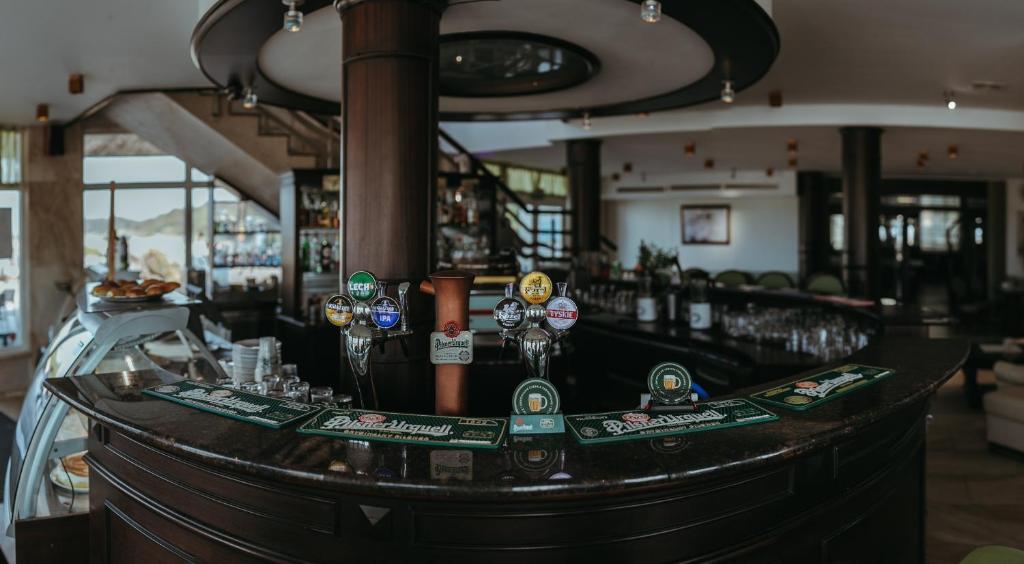 Lounge nebo bar v ubytování Hotel Apollo