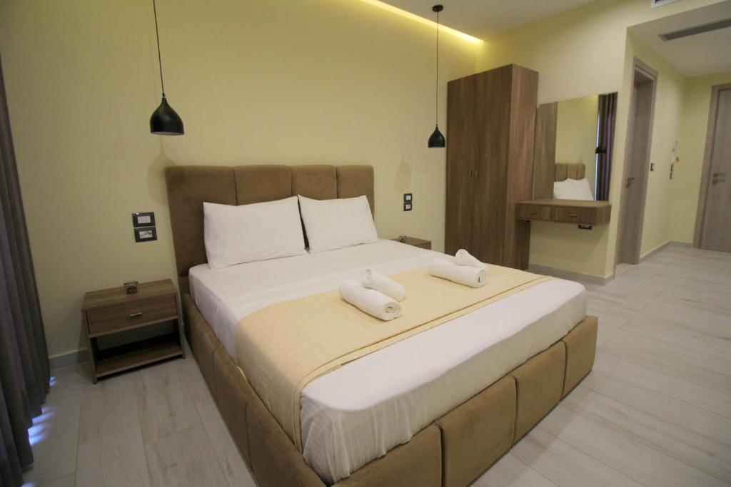 Postel nebo postele na pokoji v ubytování Hotel Sunway