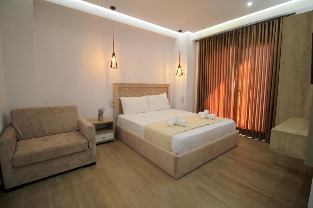 Postel nebo postele na pokoji v ubytování Hotel Sunway