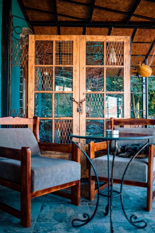 Posezení v ubytování Vila Eden Boutique Hotel