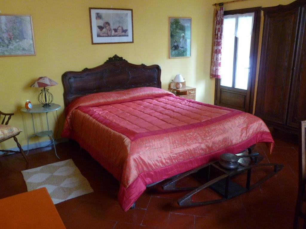 Postel nebo postele na pokoji v ubytování B&B Casa Manuelli