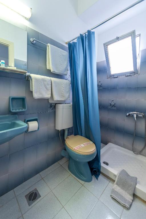 Koupelna v ubytování ROY Hotel
