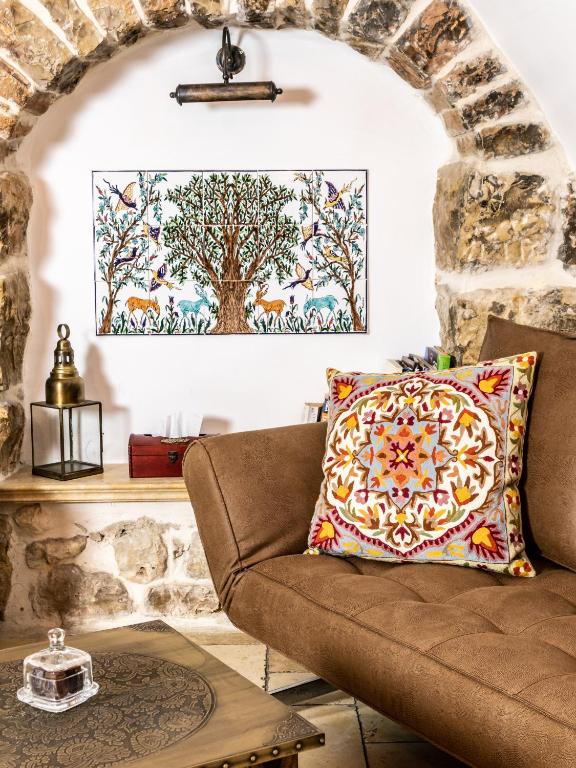Posezení v ubytování Flora Valley Boutique Hotel