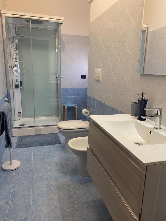 Koupelna v ubytování B&B Come a Casa