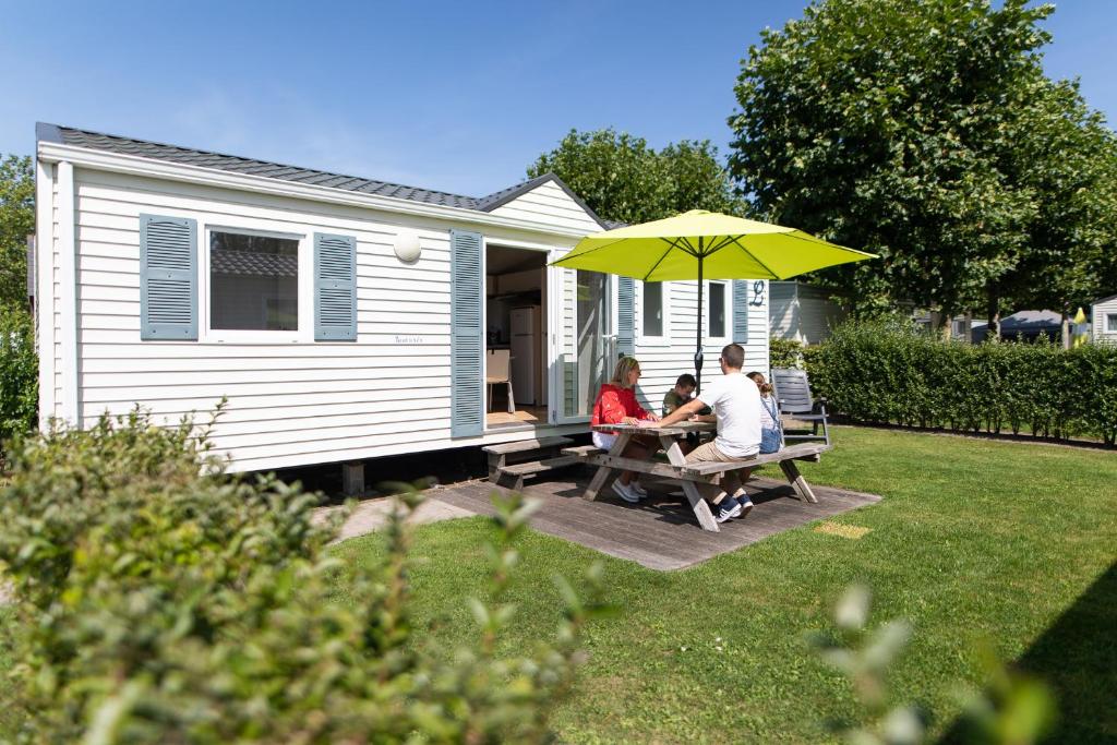 Zahrada ubytování Holidaypark Klein Strand