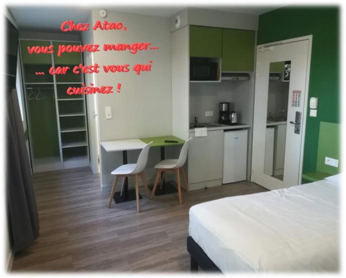 Atao Residence- Rennes Sud - Studio Avec Lit Double