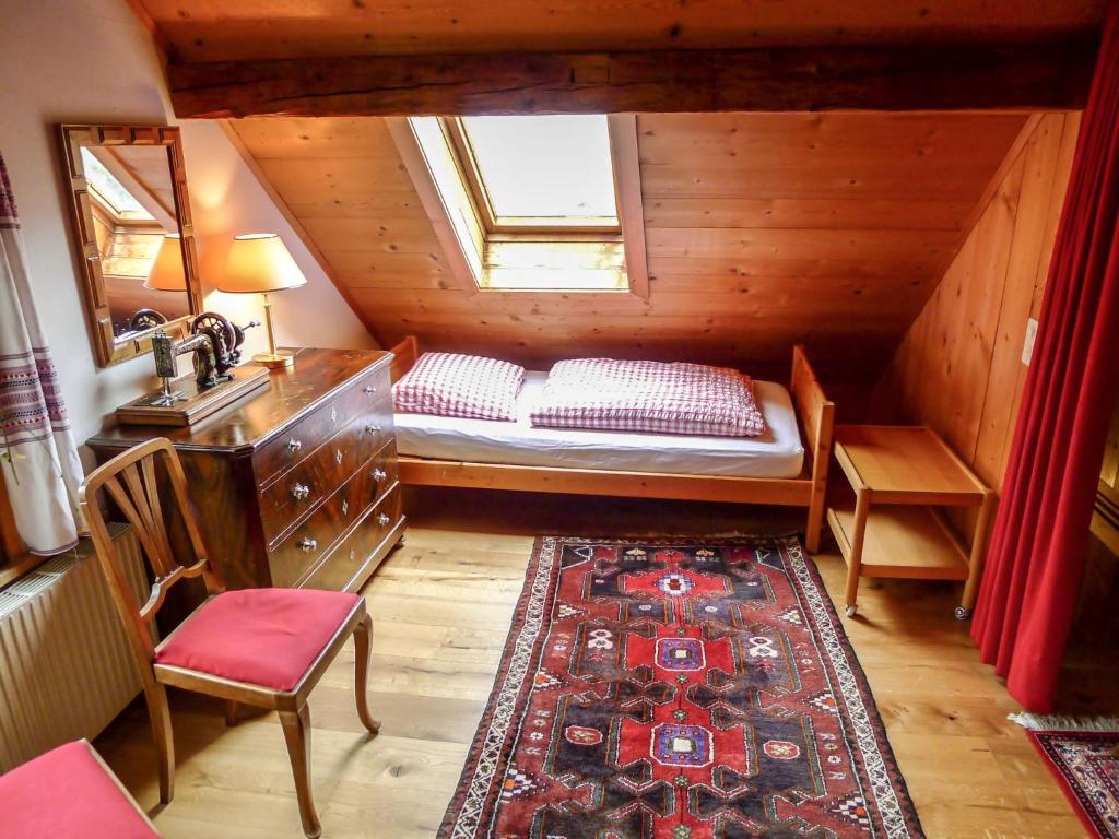 Postel nebo postele na pokoji v ubytování Apartment Bünten by Interhome