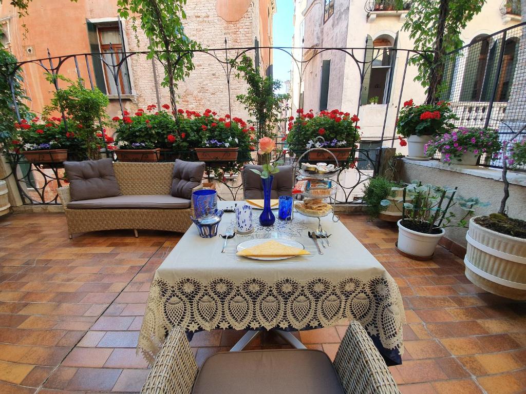 Posezení v ubytování B&B Beroni a Venezia