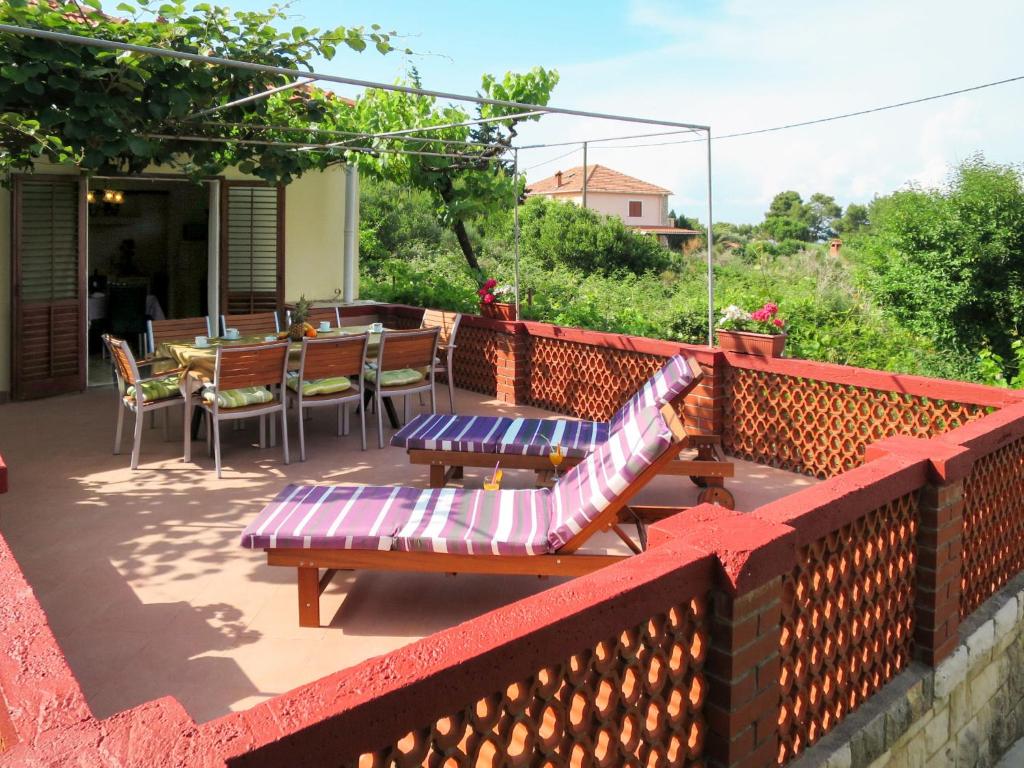 Balkón nebo terasa v ubytování Holiday Home Bero by Interhome