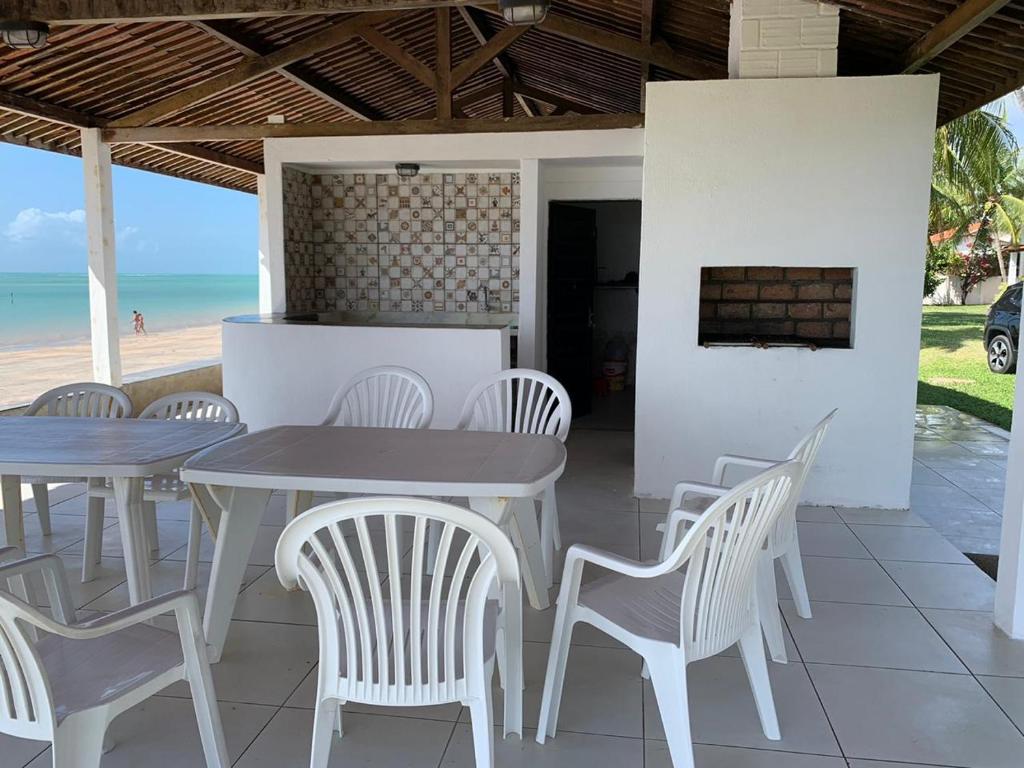  Bela casa de Praia Beira Mar com piscina em Peroba