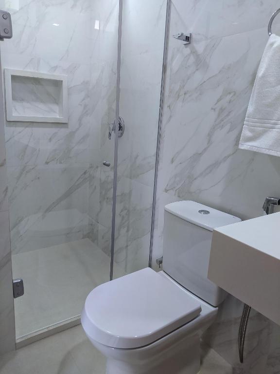 Uma casa de banho em Pousada Vila Dos Mares