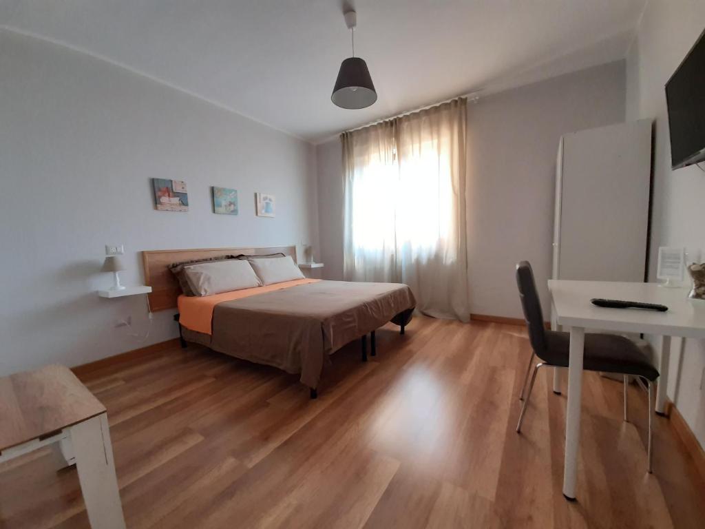Ένα ή περισσότερα κρεβάτια σε δωμάτιο στο B&B Apartament Umbria6