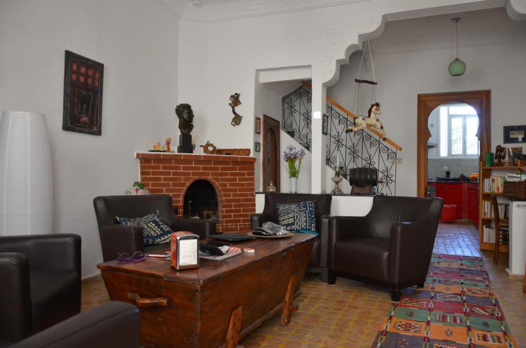 Un lugar para sentarse en Tanger Chez Habitant