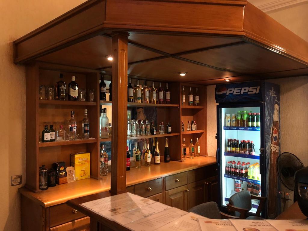 Lounge nebo bar v ubytování Maple Leaf Korean Hotel