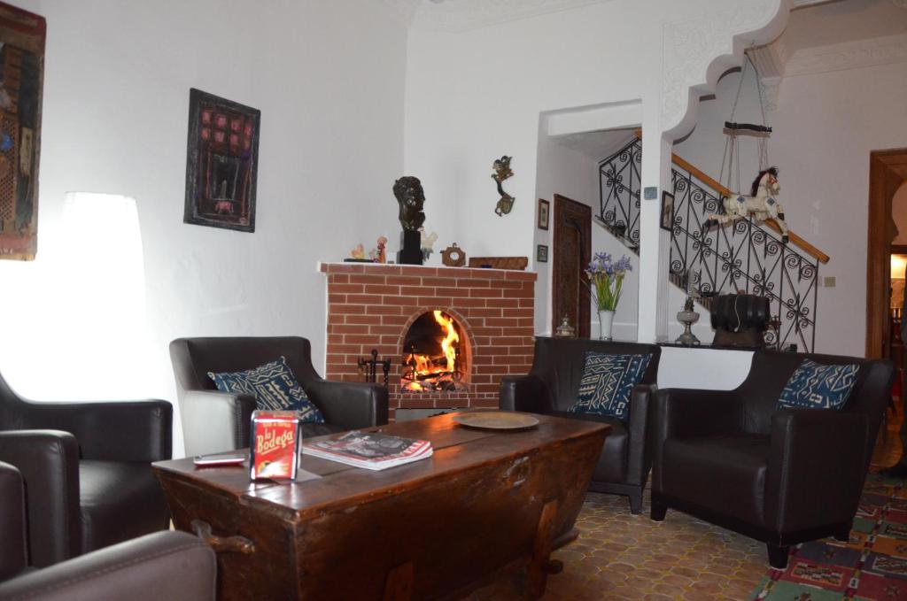 Un lugar para sentarse en Tanger Chez Habitant