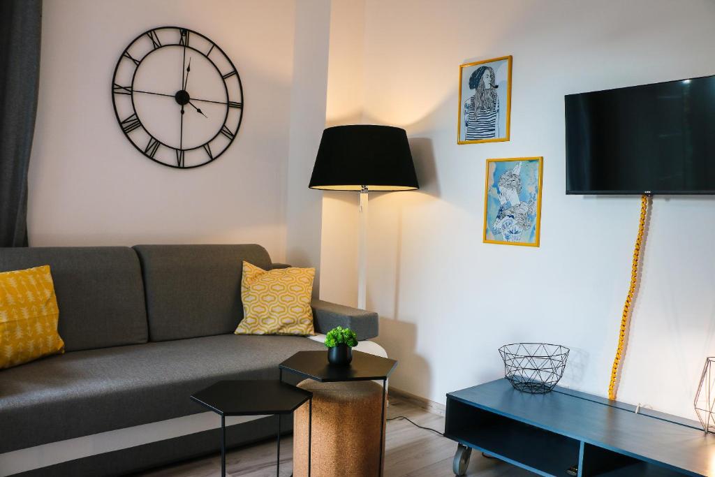 Posedenie v ubytovaní Apartamenty Bryza-Matejki 1B-Parking