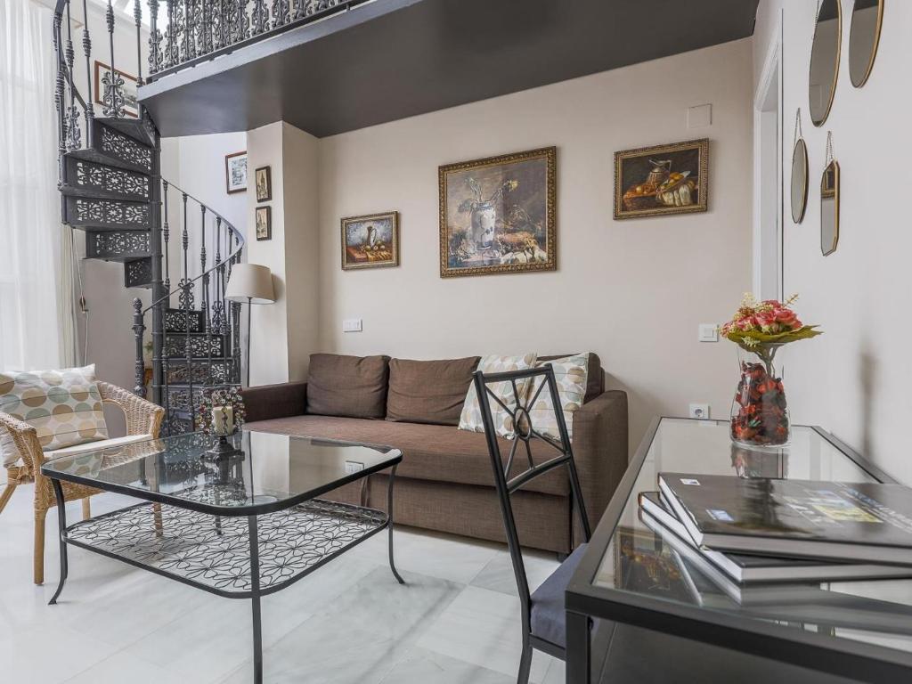 Posedenie v ubytovaní Sueños de Sevilla duplex a calidades