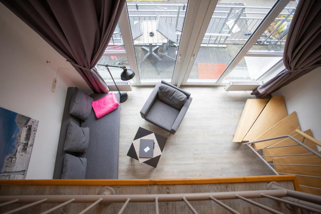 Posezení v ubytování Das Loft Hotel Willingen