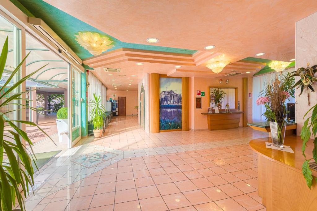 Vstupní hala nebo recepce v ubytování Hotel Palladio