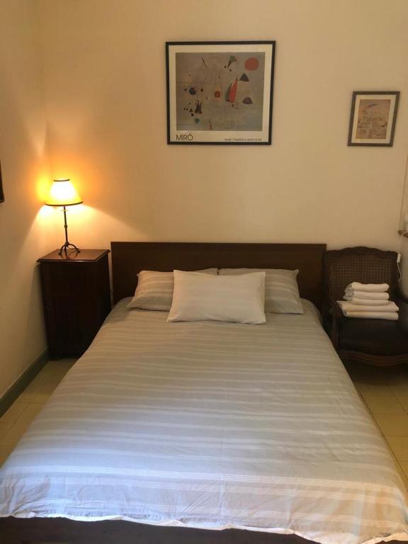 Letto o letti in una camera di Rothschild Tel-Aviv Studio