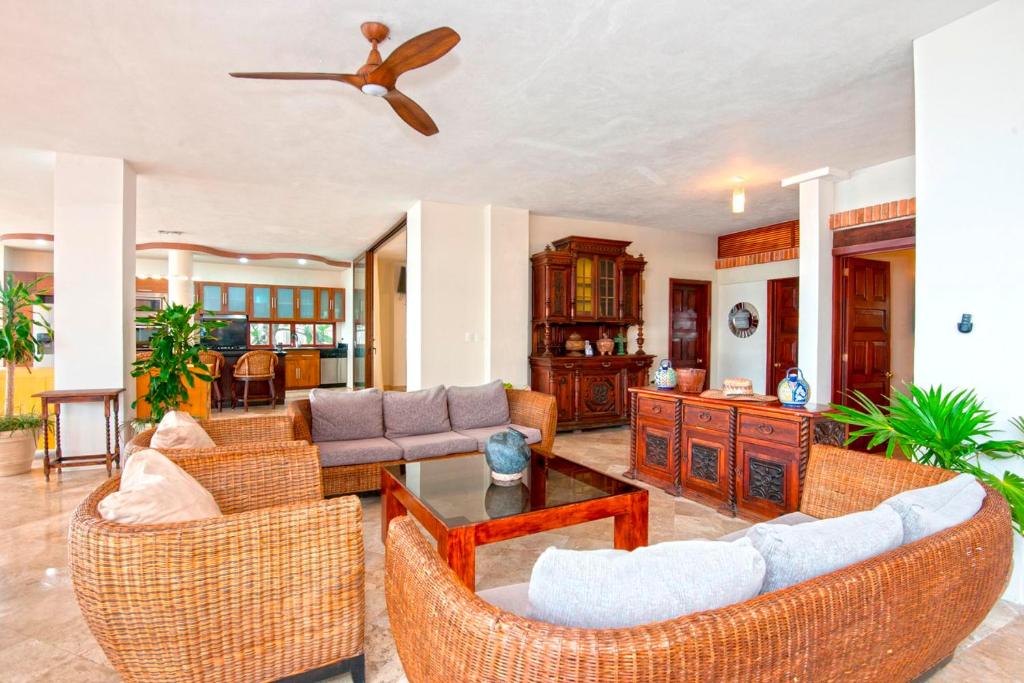 Posezení v ubytování Vallarta Shores Beach Hotel