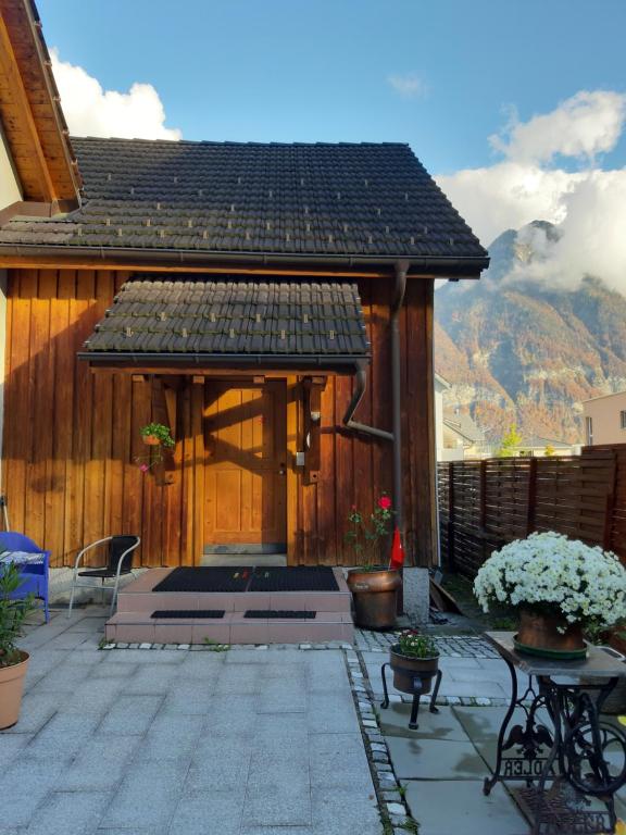 Nespecifikovaný výhled na hory nebo výhled na hory při pohledu z bed and breakfast