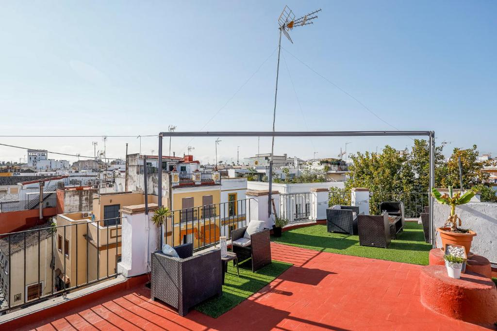 Balkon lub taras w obiekcie Antonia díaz 2 4