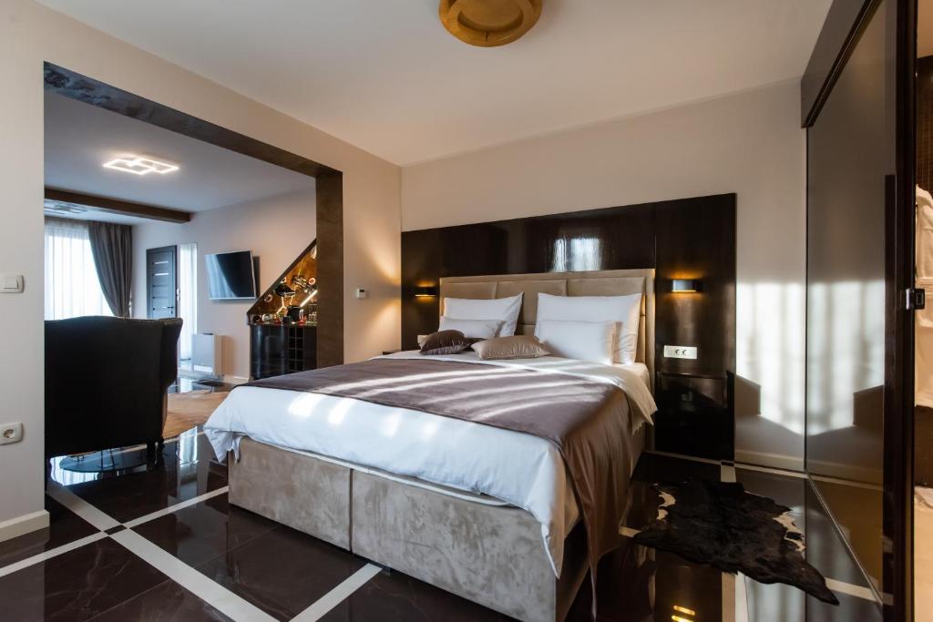 Posteľ alebo postele v izbe v ubytovaní Suites Kod Guste