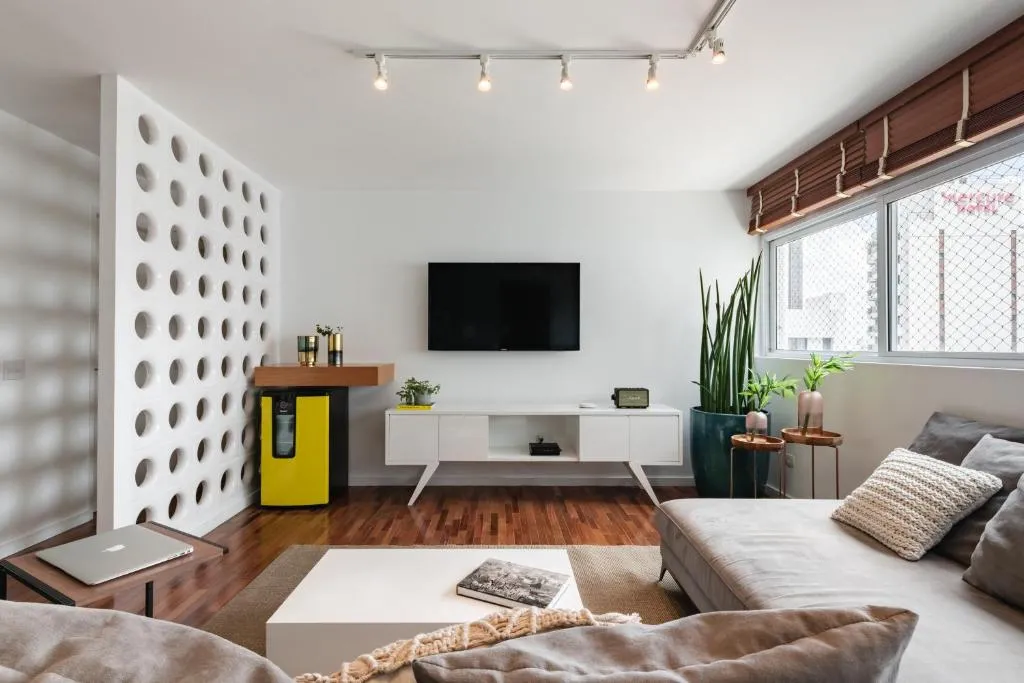 Apartamento com Ampla Sala, 2 Quartos, Sao Paulo, Brazil