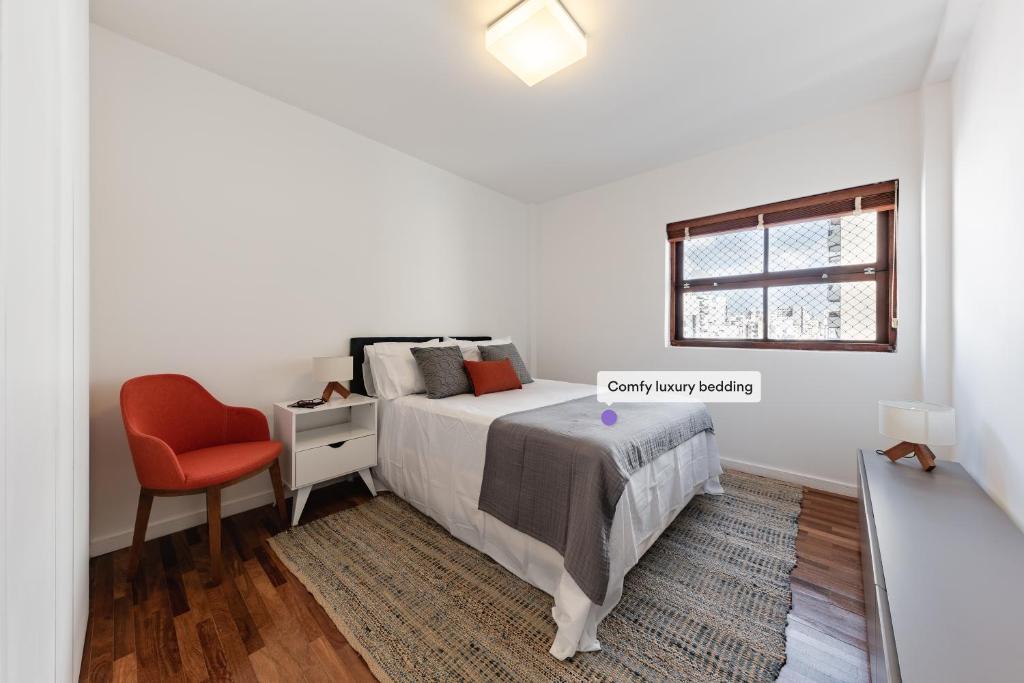  Apartamento amplo com 2 quartos - Jardim Paulista