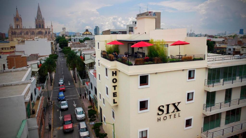 Nespecifikovaný výhled na destinaci Guadalajara nebo výhled na město při pohledu z hotelu