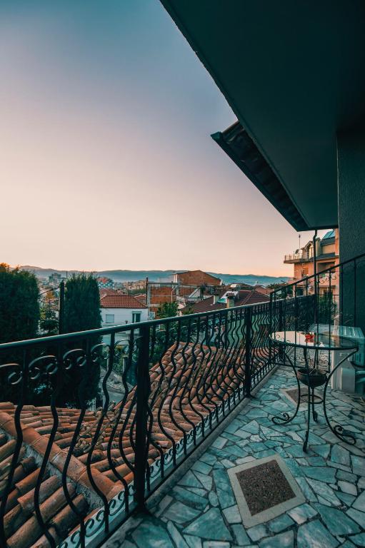Balkón nebo terasa v ubytování Vila Eden Boutique Hotel