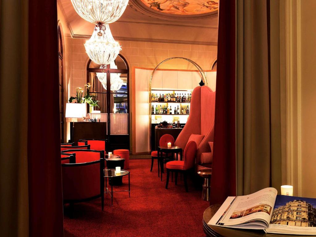 Posezení v ubytování Carlton Hotel Lyon - MGallery Collection