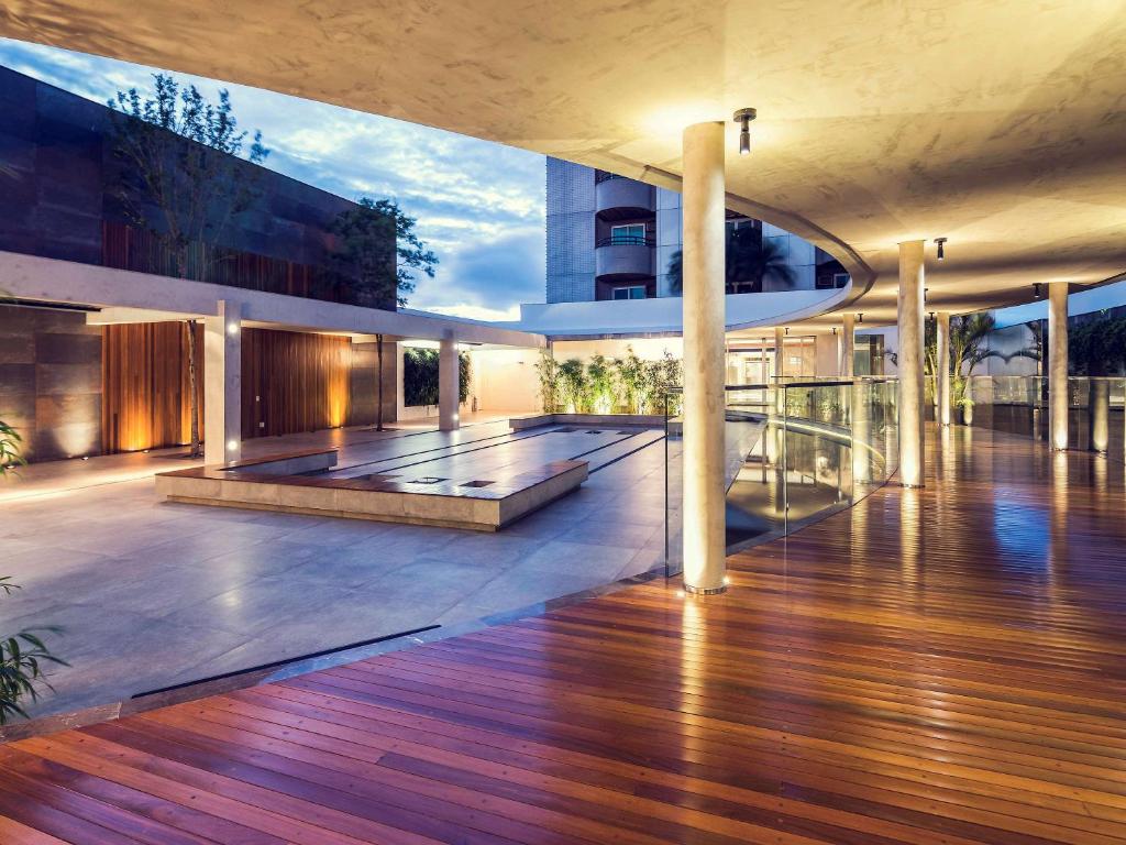 Patio nebo venkovní prostory v ubytování Mercure Uberlândia Plaza Shopping