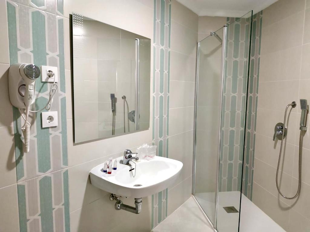 Koupelna v ubytování Hotel Los Conejos