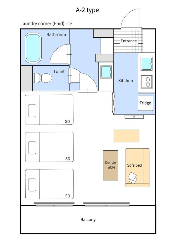 ReLA Higashimatsudo - Apartamento De Una Habitación