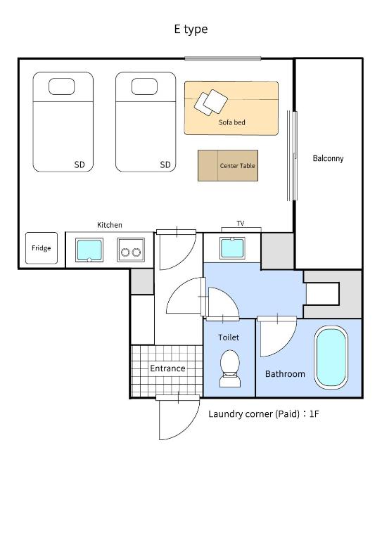 ReLA Higashimatsudo - Apartamento De Una Habitación