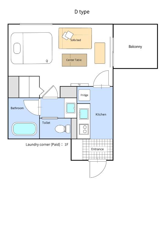 ReLA Higashimatsudo - Apartamento De Una Habitación