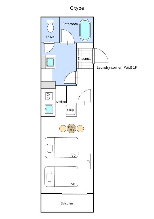 ReLA Higashimatsudo - Apartamento De Una Habitación