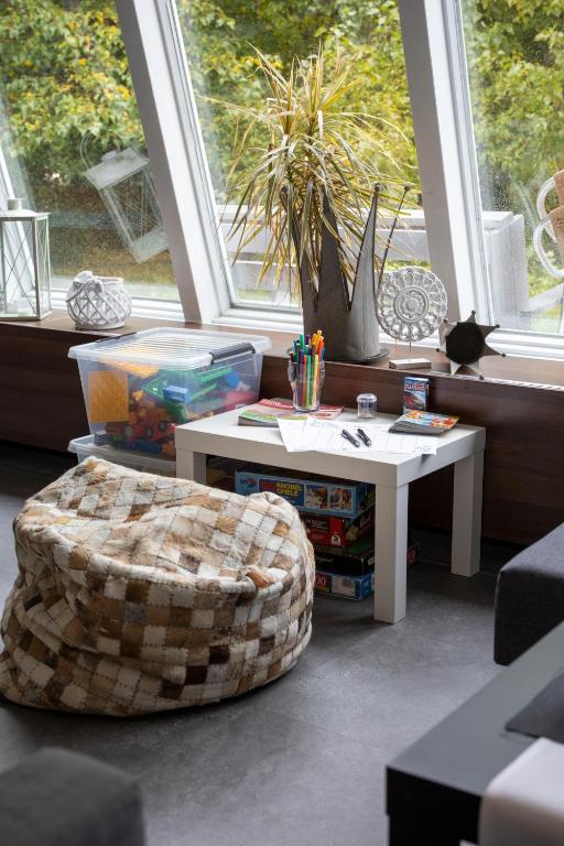 Posezení v ubytování Das Loft Hotel Willingen