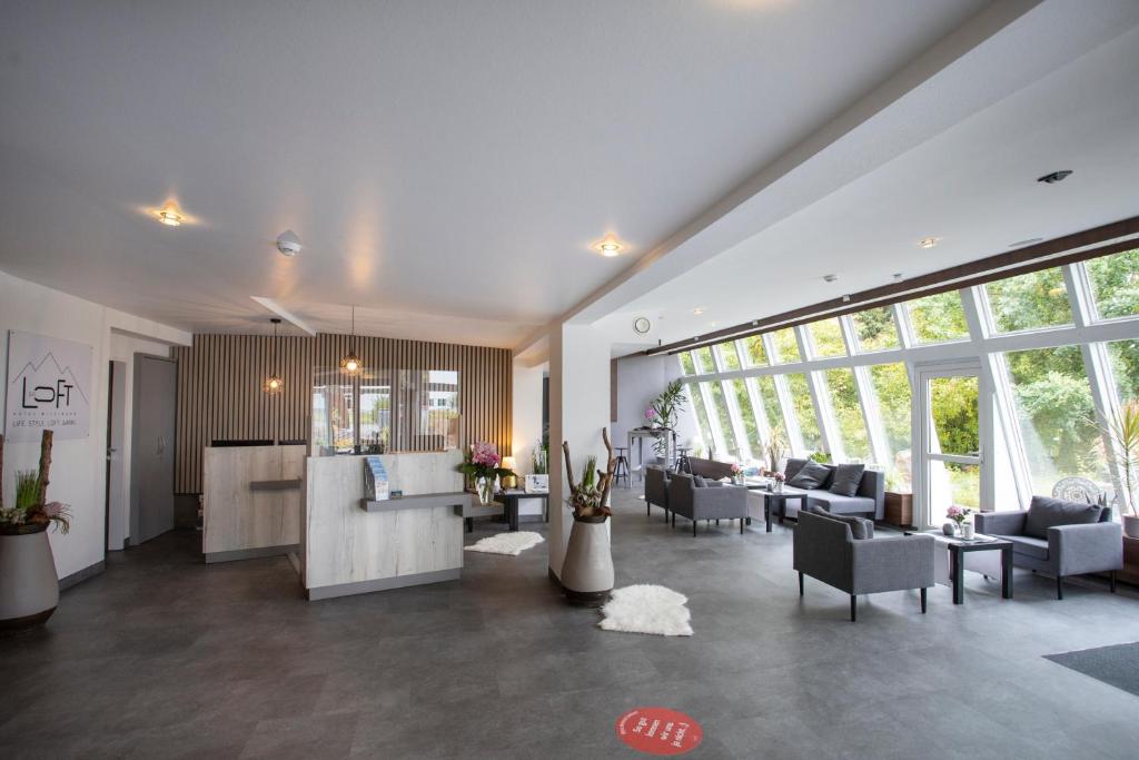 Posezení v ubytování Das Loft Hotel Willingen