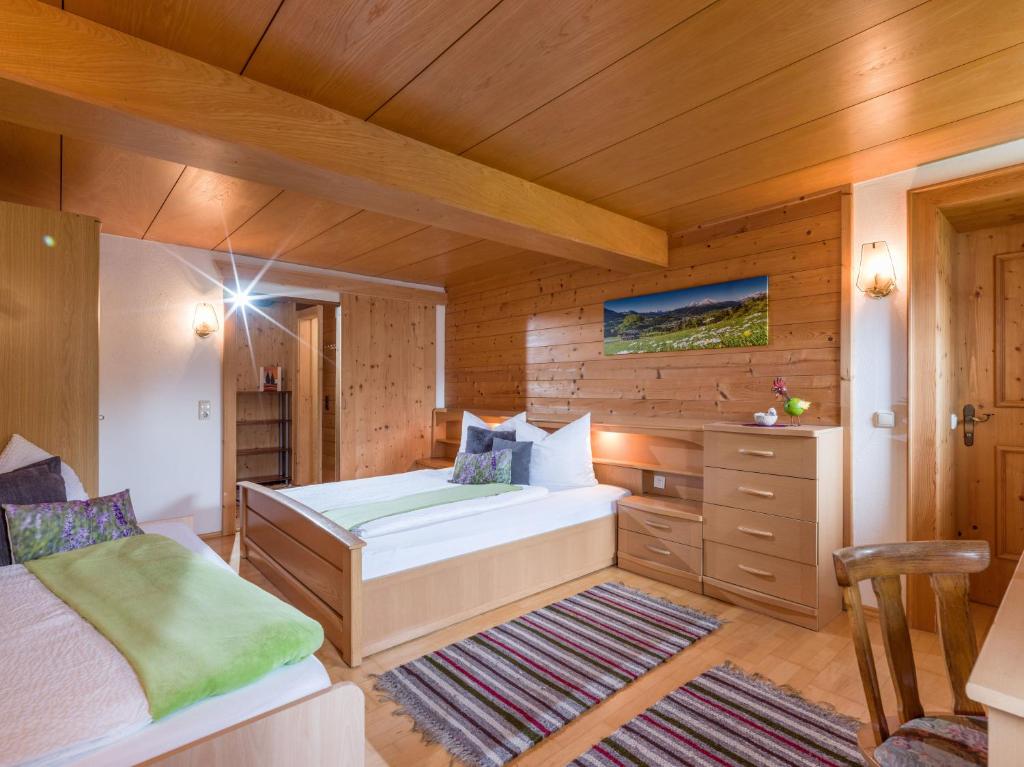 Postel nebo postele na pokoji v ubytování Hofbauer
