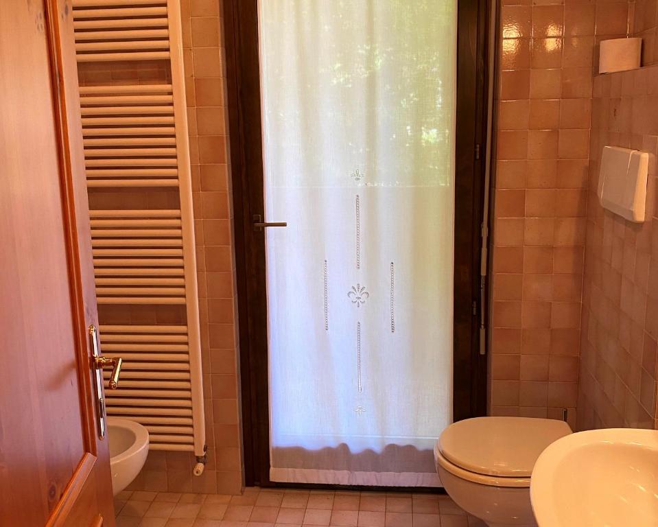 Koupelna v ubytování Condominio Gaiolin