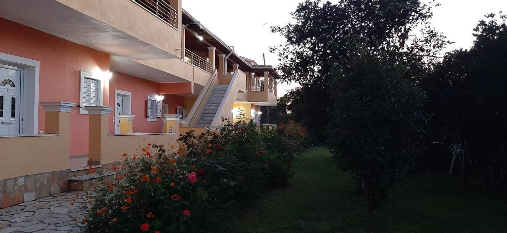 Budova, kde se apartmán nachází